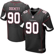 Wholesale Men's Nike Arizona Cardinals 90 Darnell Dockett Elite Black 